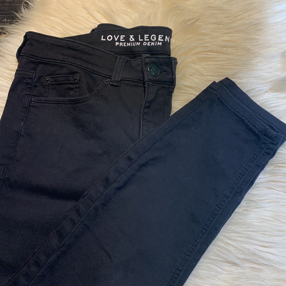 Slim fit stretchy jeans high rise